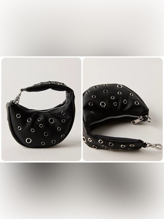 Free People Handbags - Free People Baby Carryall Bag Charm - Black